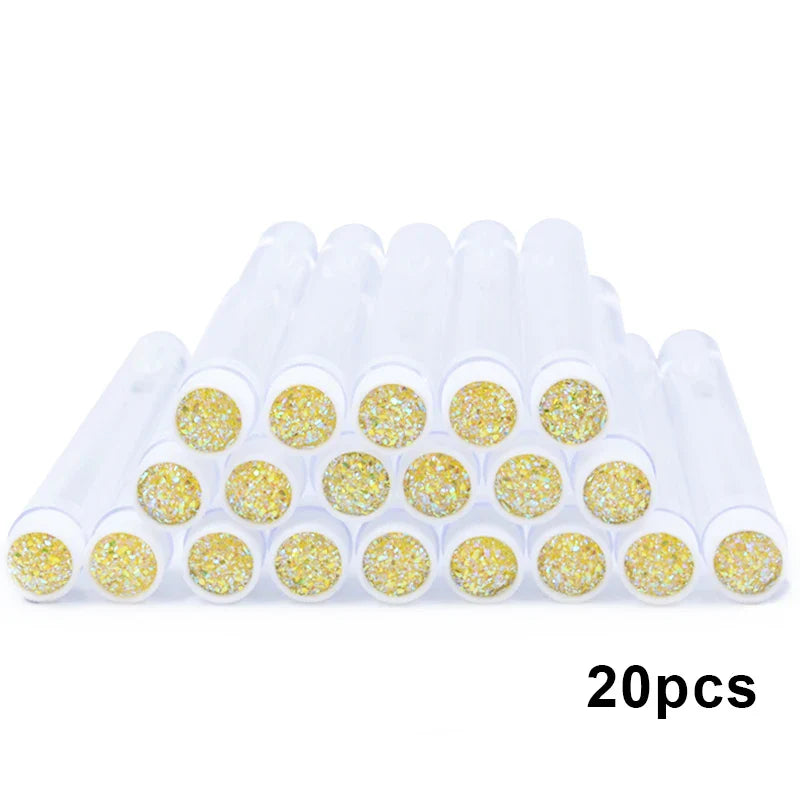 20PCS Reusable Mascara Wand & Eyelash Brush Tubes