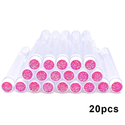 20PCS Reusable Mascara Wand & Eyelash Brush Tubes