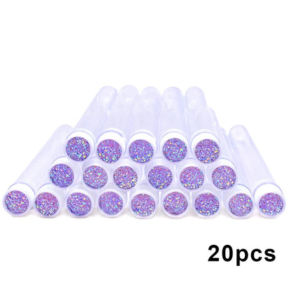 20PCS Reusable Mascara Wand & Eyelash Brush Tubes