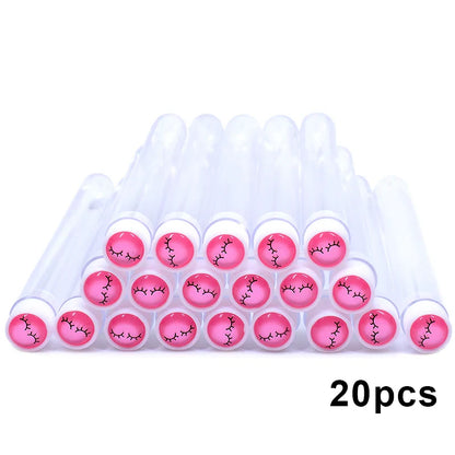 20PCS Reusable Mascara Wand & Eyelash Brush Tubes