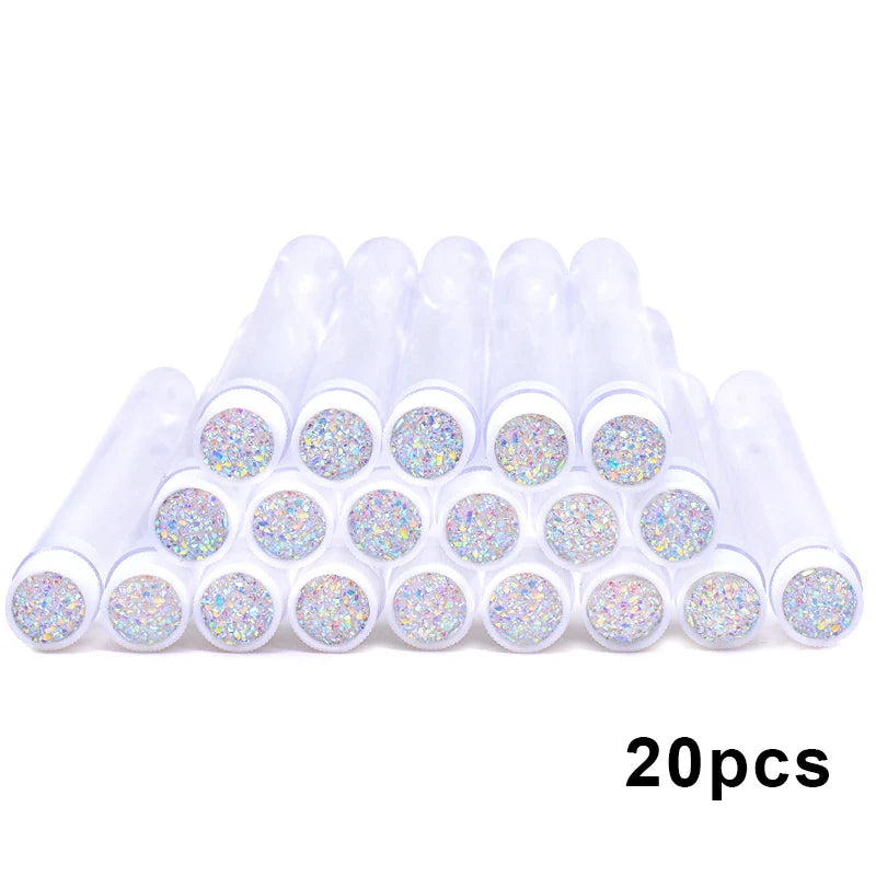 20PCS Reusable Mascara Wand & Eyelash Brush Tubes