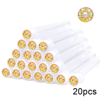 20PCS Reusable Mascara Wand & Eyelash Brush Tubes