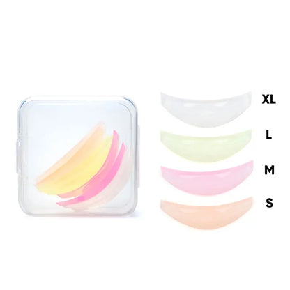 4 Pairs Silicone Eyelash Perming Pads