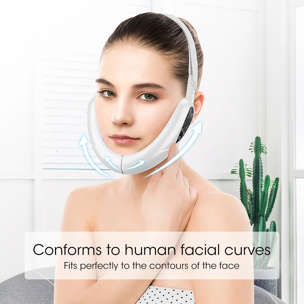 Portable V-Face LED Facial Massager