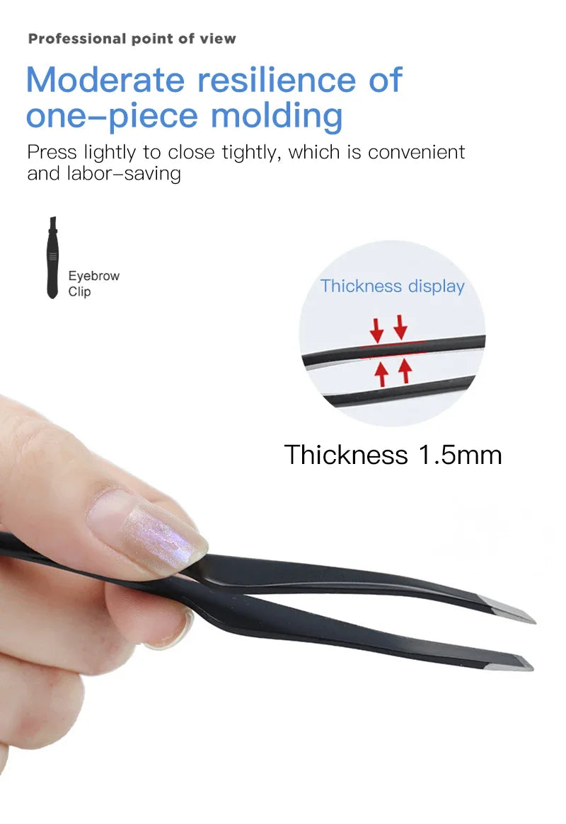 Stainless Steel Hair Removal Tweezers