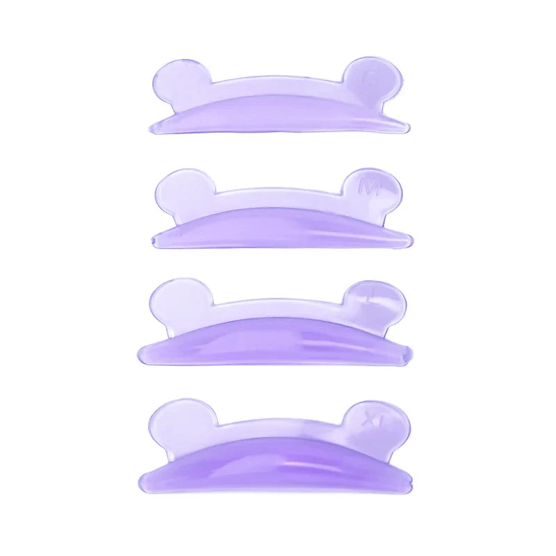 4 Pairs Silicone Eyelash Perming Pads