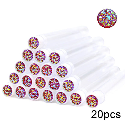 20PCS Reusable Mascara Wand & Eyelash Brush Tubes