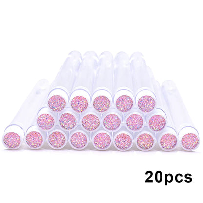 20PCS Reusable Mascara Wand & Eyelash Brush Tubes