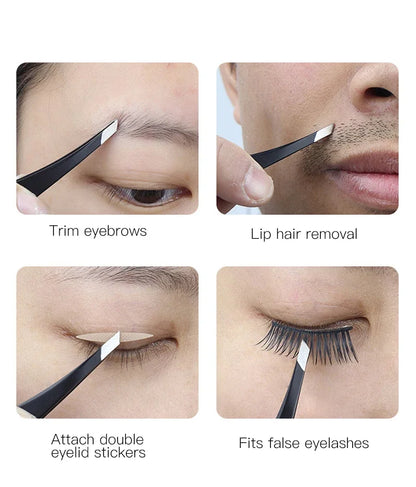 Stainless Steel Hair Removal Tweezers