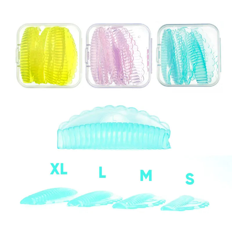 4 Pairs Silicone Eyelash Perming Pads