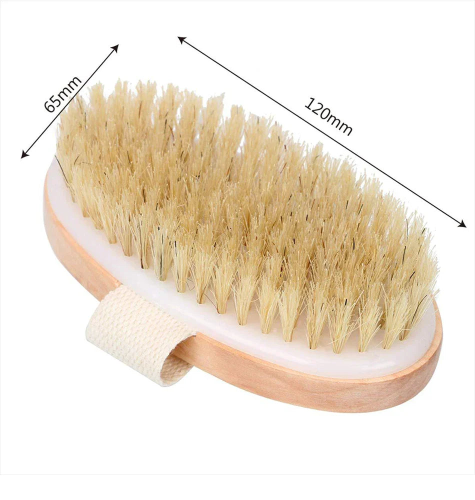 Exfoliating Wooden Body Massage Brush