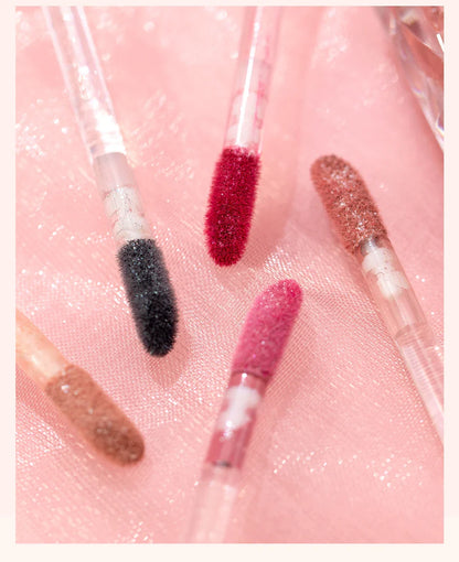 QIBEST Waterproof Diamond Shimmer Glitter Lip Gloss