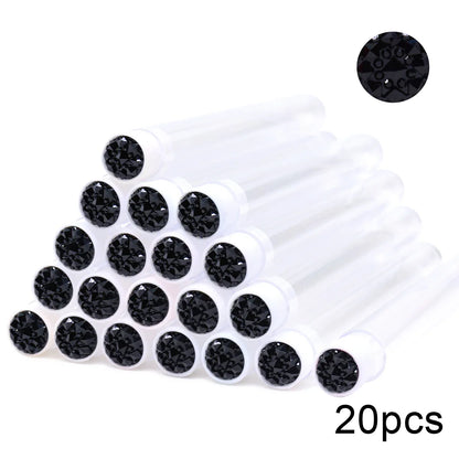 20PCS Reusable Mascara Wand & Eyelash Brush Tubes