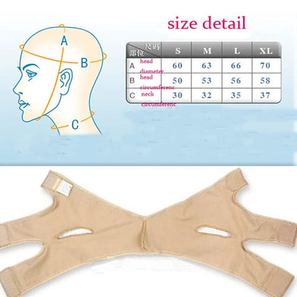 Elastic V-Line Face Slimming Bandage