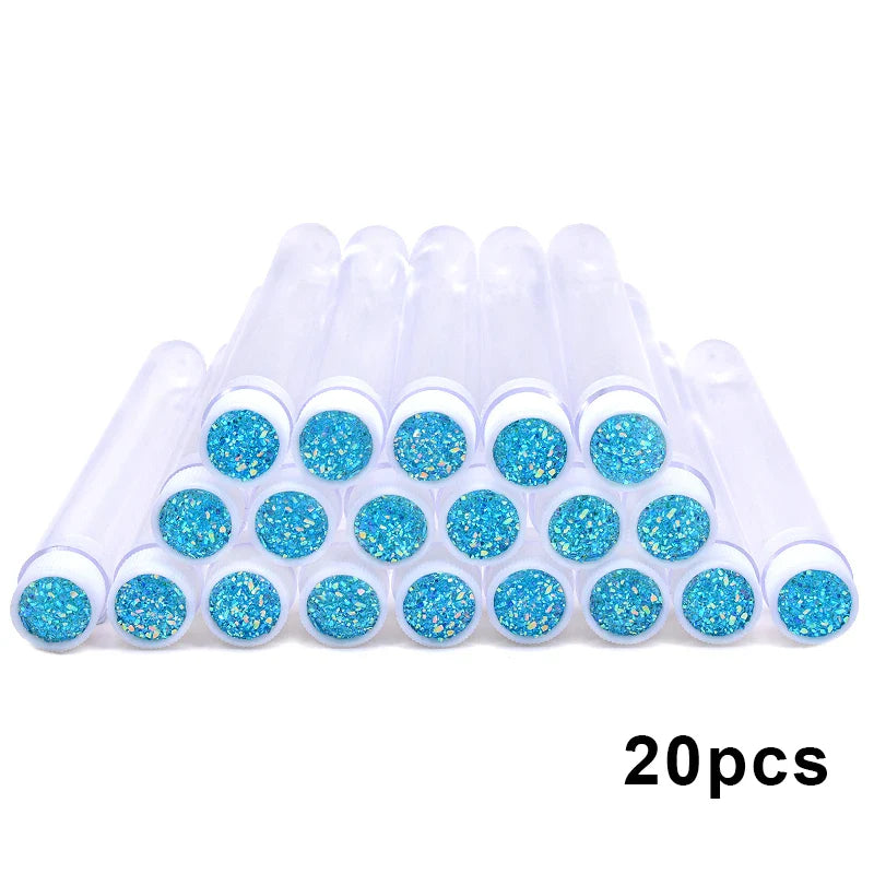 20PCS Reusable Mascara Wand & Eyelash Brush Tubes