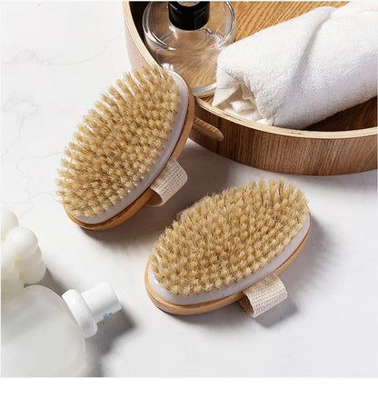Exfoliating Wooden Body Massage Brush