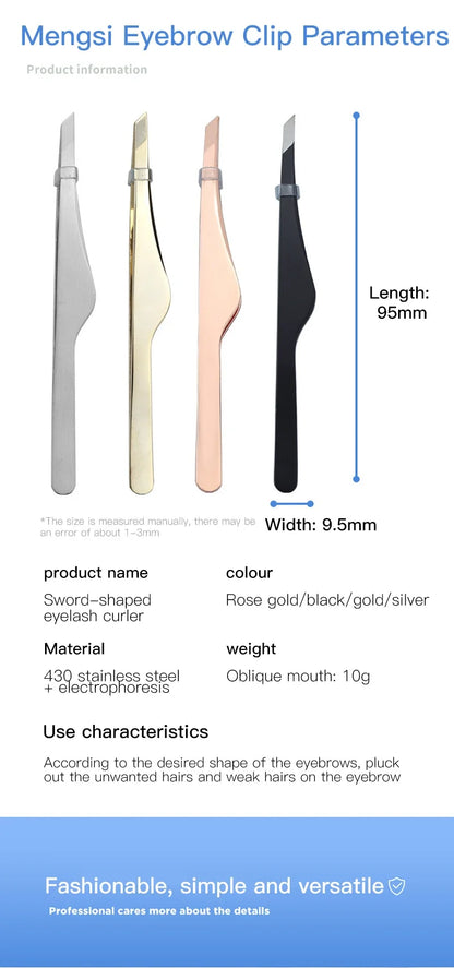 Stainless Steel Hair Removal Tweezers