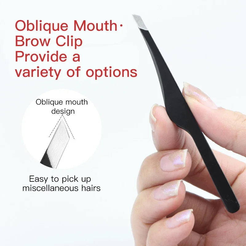 Stainless Steel Hair Removal Tweezers