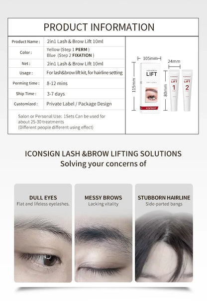 10ml Lash & Brow Lift Perm Kit